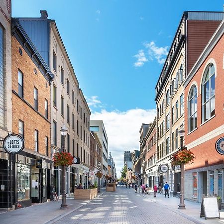 Ferienwohnung Les Lofts St-Jo - Par Les Lofts Vieux-Quebec Exterior foto