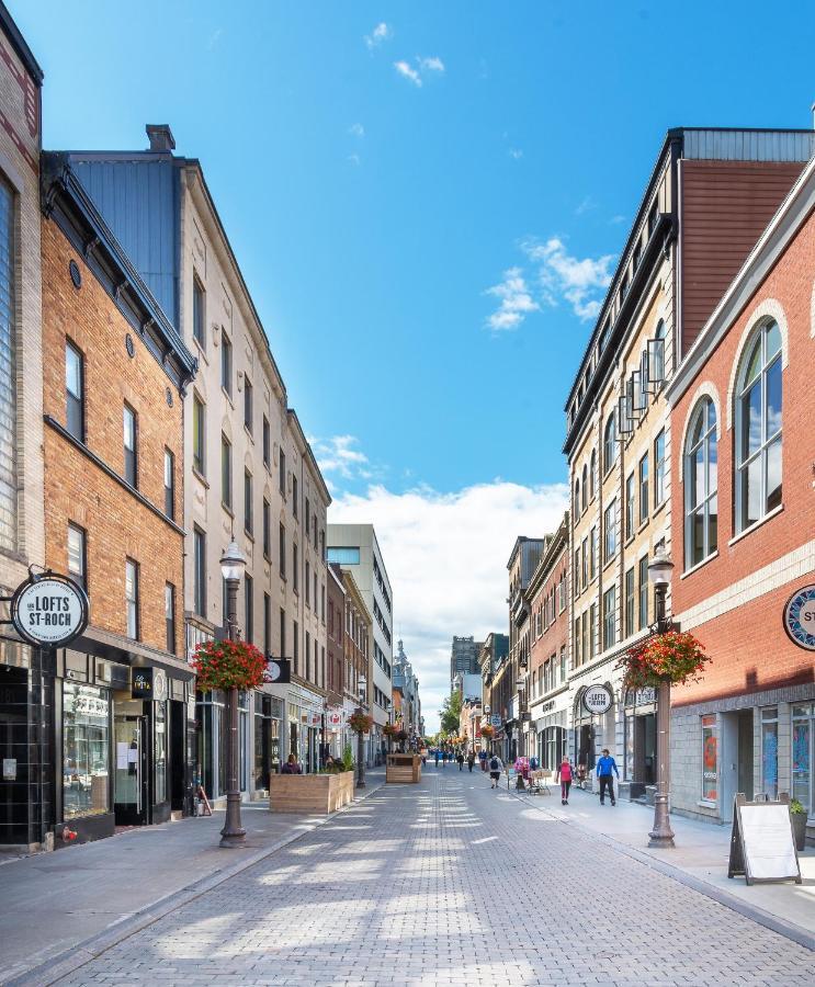 Ferienwohnung Les Lofts St-Jo - Par Les Lofts Vieux-Quebec Exterior foto