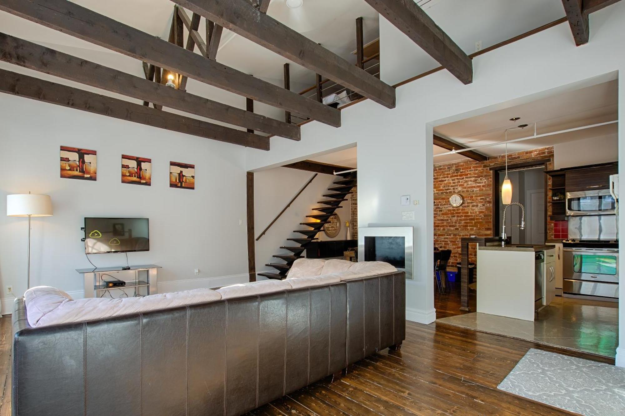 Ferienwohnung Les Lofts St-Jo - Par Les Lofts Vieux-Quebec Zimmer foto